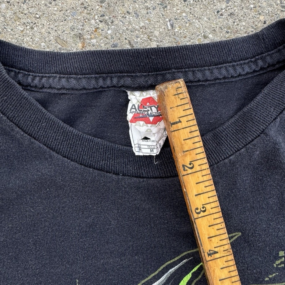 Metallica Graphic Tee Men's M Black Alstyle Skull Print - Picture 3 of 7